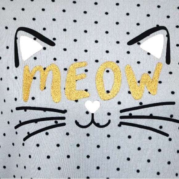 Secret Treasures Cat Meow Pajamas Sleepwear Lounging Top Very Good cond/SOFT,  L - Picture 2 of 4